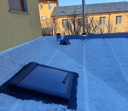 reparacion de filtraciones por la claraboya en lugo, galicia